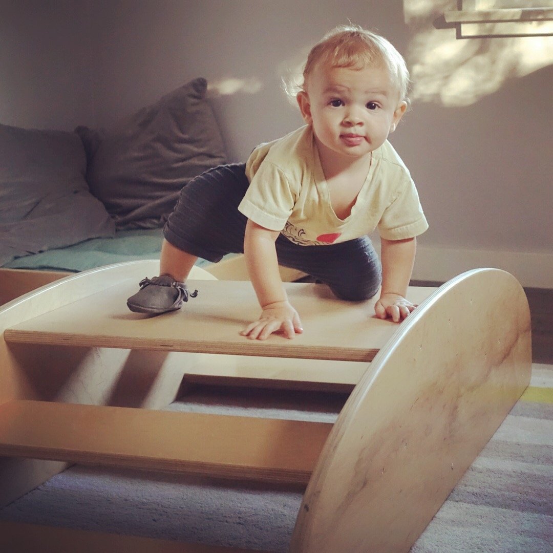 Toddlers Rocking Boat / Steps