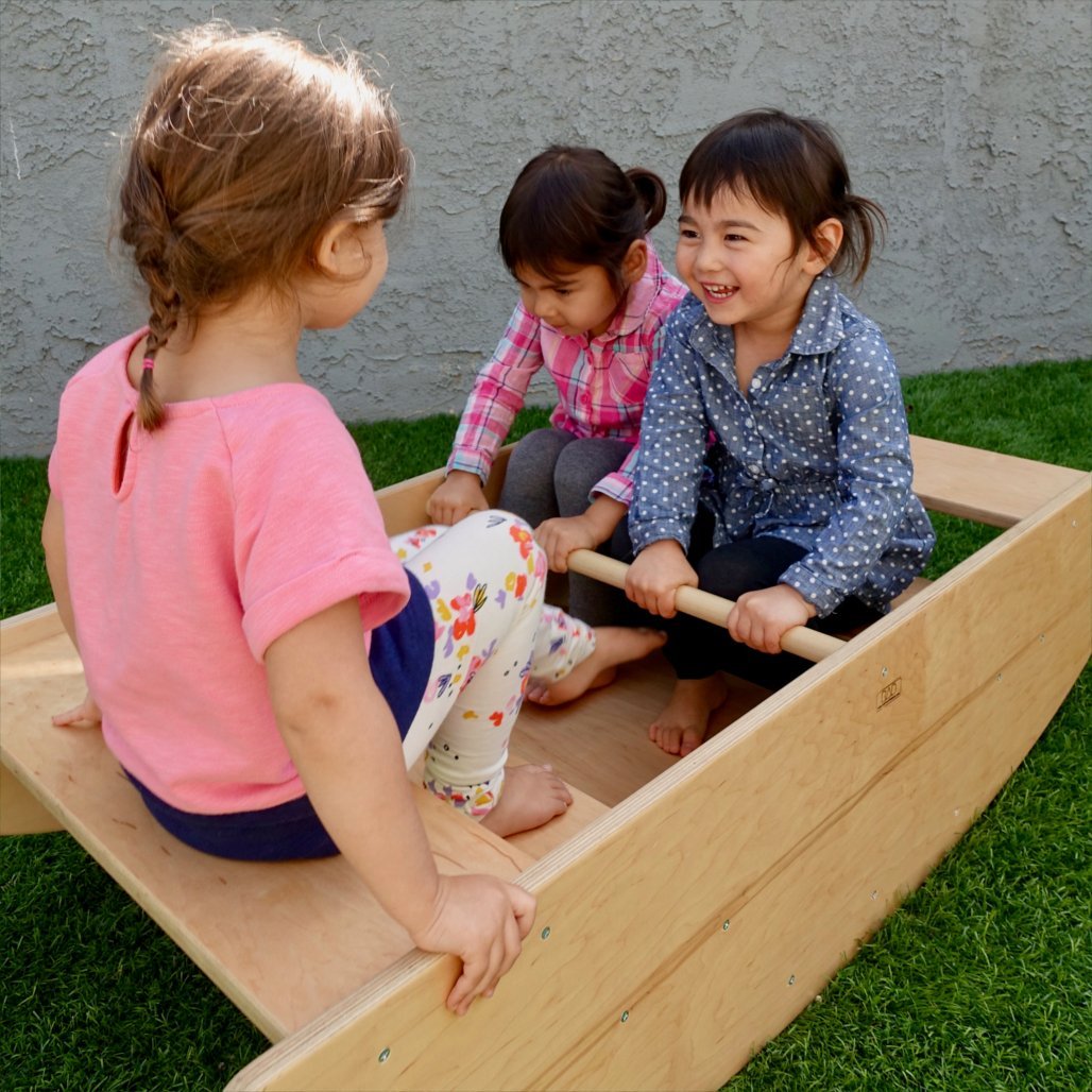 Toddlers Rocking Boat / Steps