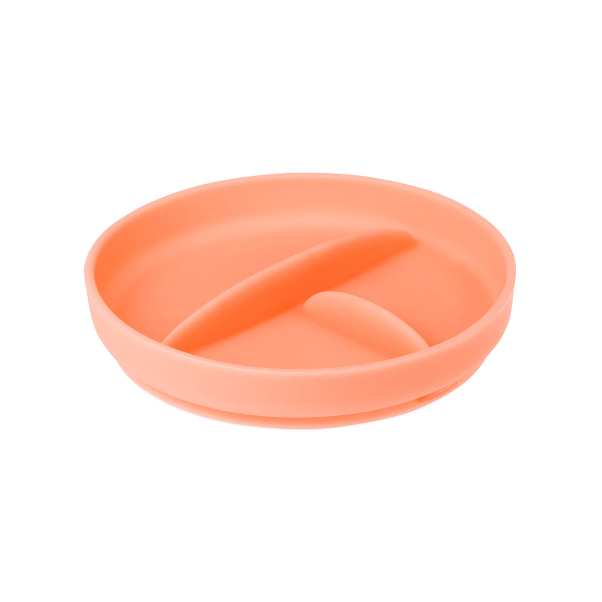 Olababy Silicone Suction Plate for Babies, Divided, 6 Months+