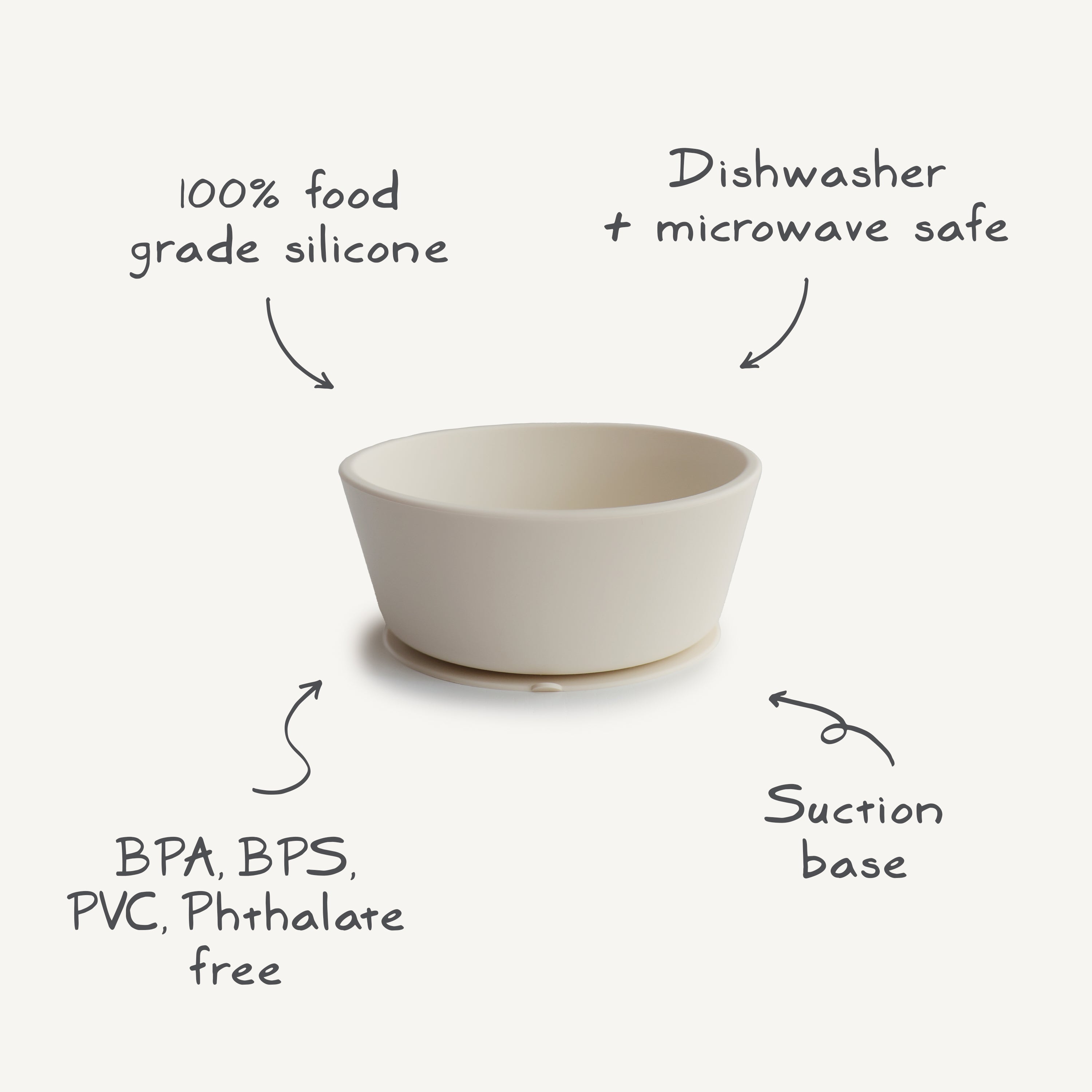 Mushie Suction Bowl - Thumbnail 2