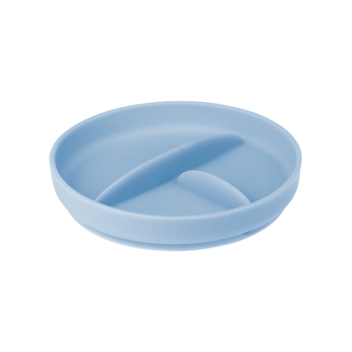 Olababy Silicone Suction Plate for Babies, Divided, 6 Months+