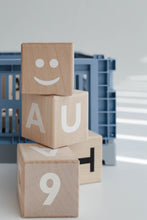 Load image into Gallery viewer, Wooden Math Blocks in White - Wood
