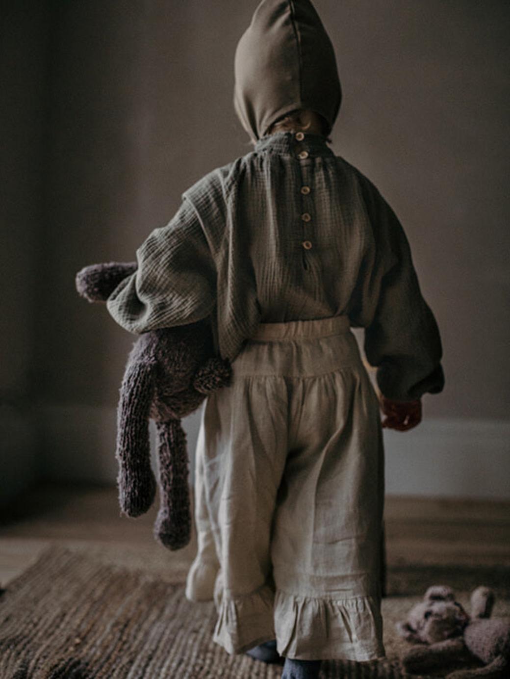 The Muslin Bodysuit - Sage