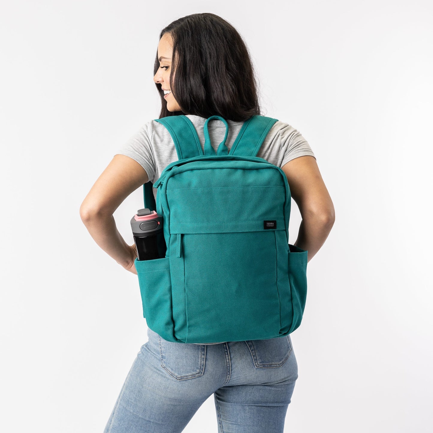 Terra Thread Earth Sustainable GOTS Organic Cotton Backpack