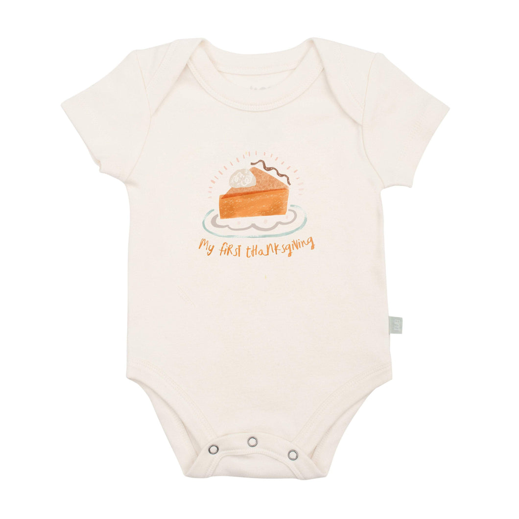 graphic bodysuit | thanksgiving pie
