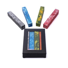 Load image into Gallery viewer, Handmade Marbled Beeswax Crayons

