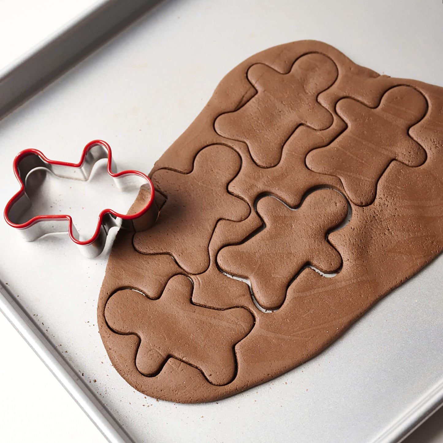 2-Pack Gingerbread Cookie Cutters + Ornament Option