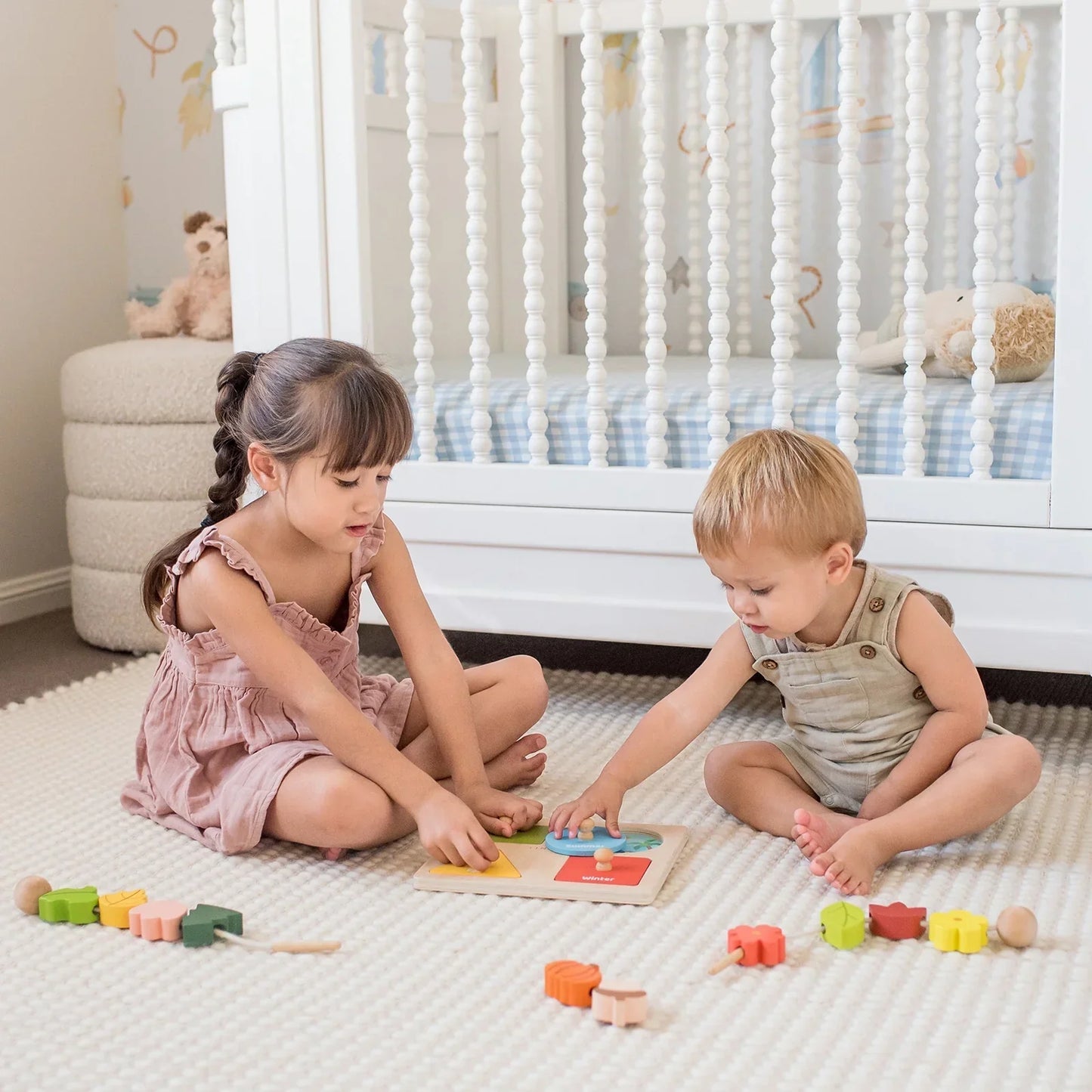 Tiny Land® Eco-Friendly Non-Toxic Montessori Toys for Toddlers (19-24month)