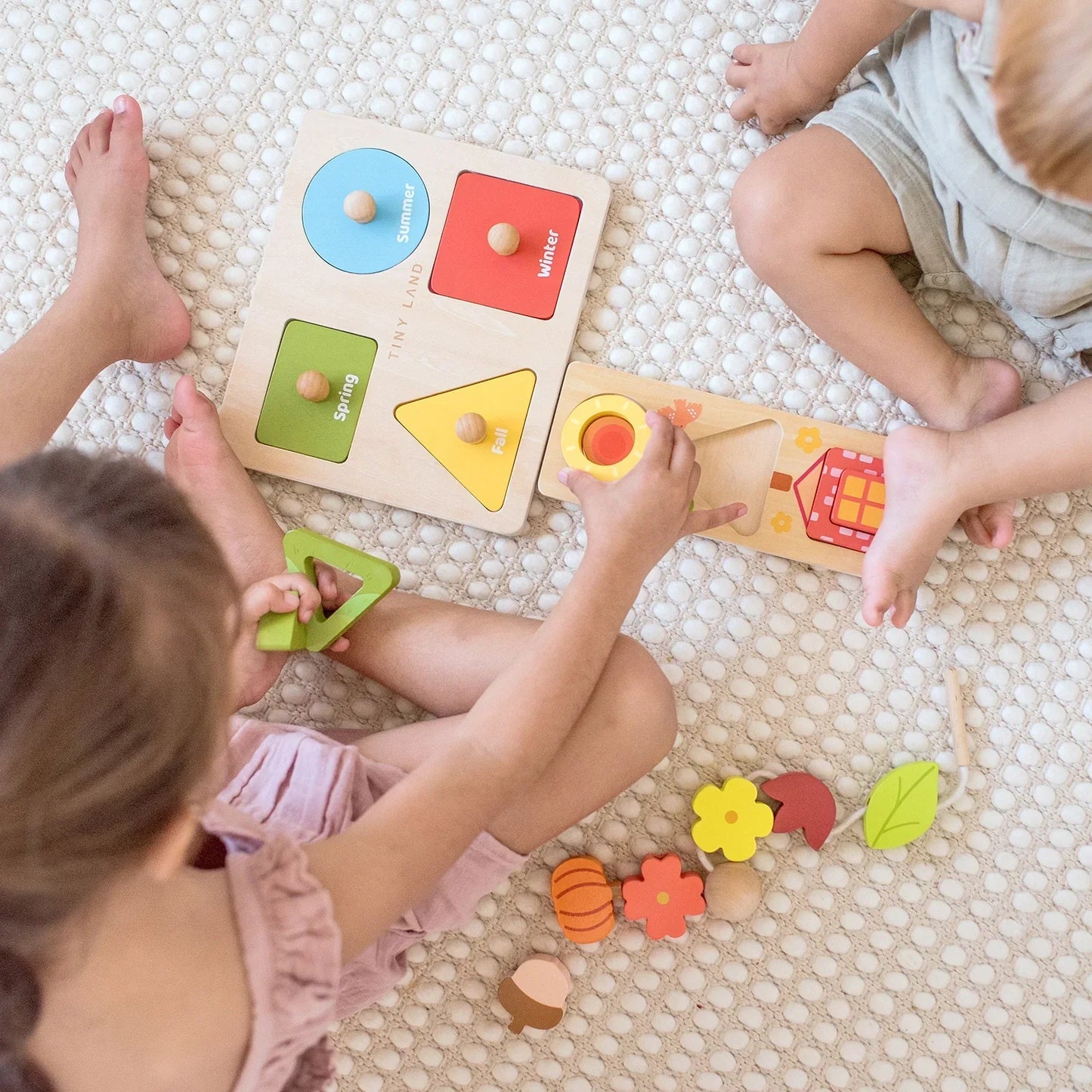 Tiny Land® Eco-Friendly Non-Toxic Montessori Toys for Toddlers (19-24month)