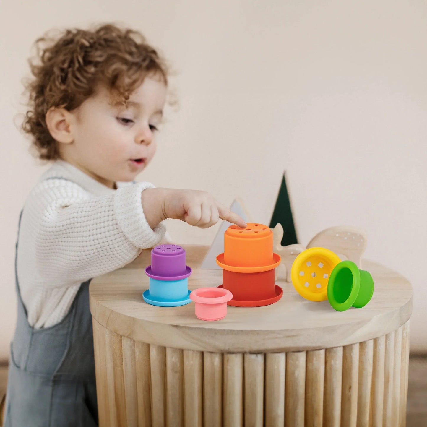 Tiny Land® Montessori Toys Set for Babies (6-9 month)