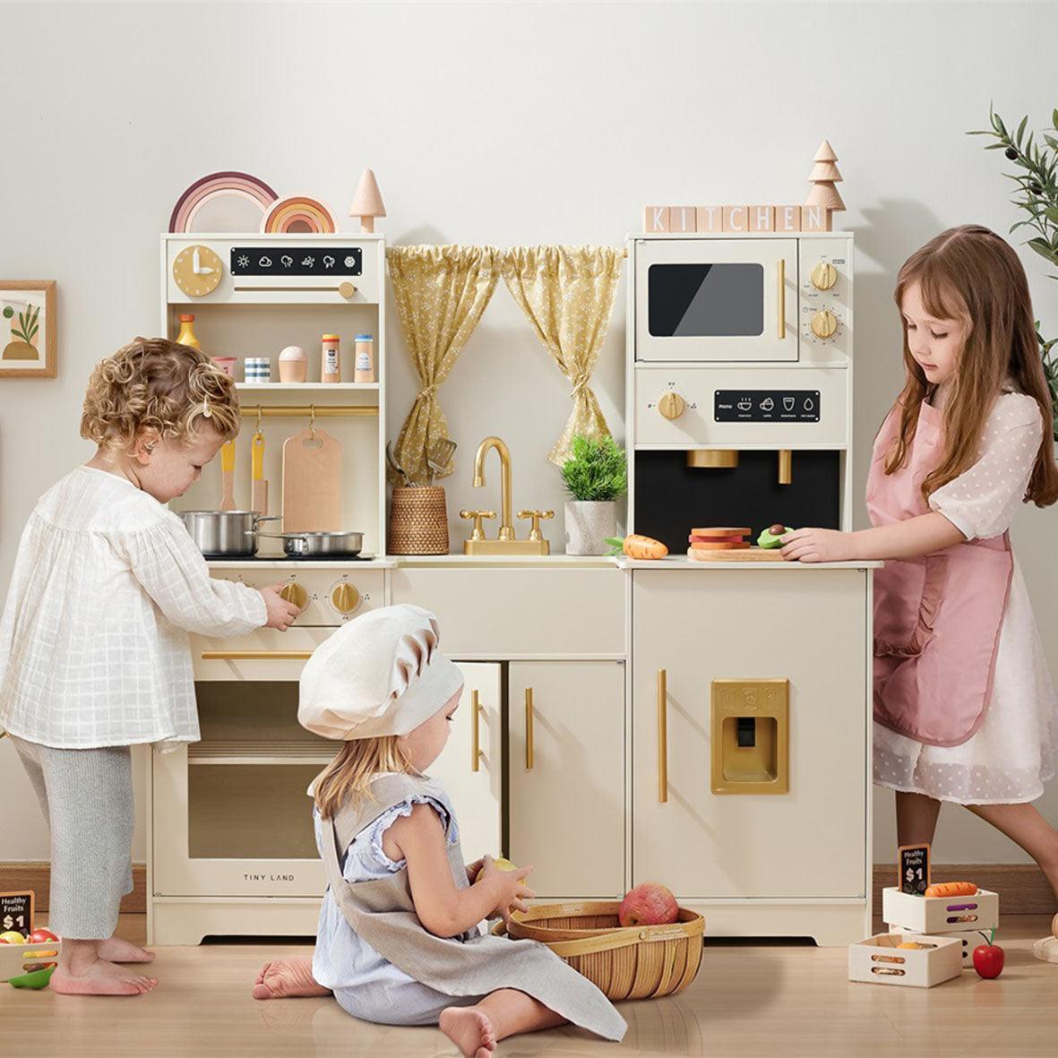 Tiny Land® Trendy Home Style Eco-Friendly Play Kitchen