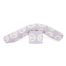 Load image into Gallery viewer, Lavender Peace Sign Support Pillow
