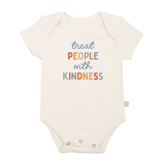 graphic bodysuit | treat people with kindness