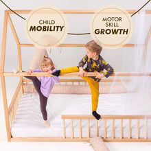 Load image into Gallery viewer, Goodevas Eco-Friendly Wooden Montessori Toddler House Floor Bed | Twin
