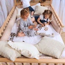 Load image into Gallery viewer, Goodevas Eco-Friendly Wooden Montessori Toddler House Floor Bed | Twin
