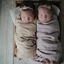 Load image into Gallery viewer, Mushie Organic Cotton Muslin Swaddle Blanket
