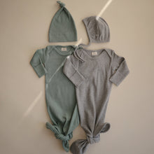 Load image into Gallery viewer, Mushie Organic Cotton Ribbed Baby Beanie
