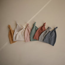 Load image into Gallery viewer, Mushie Organic Cotton Ribbed Baby Beanie
