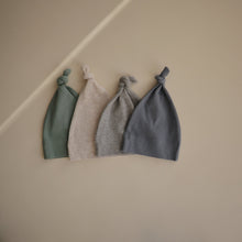 Load image into Gallery viewer, Mushie Organic Cotton Ribbed Baby Beanie
