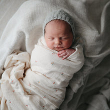 Load image into Gallery viewer, Mushie Organic Cotton Muslin Swaddle Blanket
