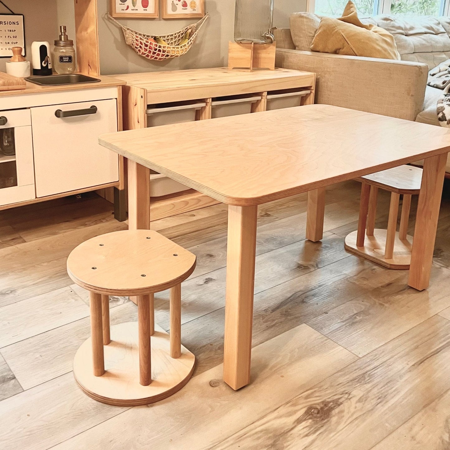 RAD Children's Furniture Grow Stool: Eco-Friendly, Non-Toxic Adaptable Seating