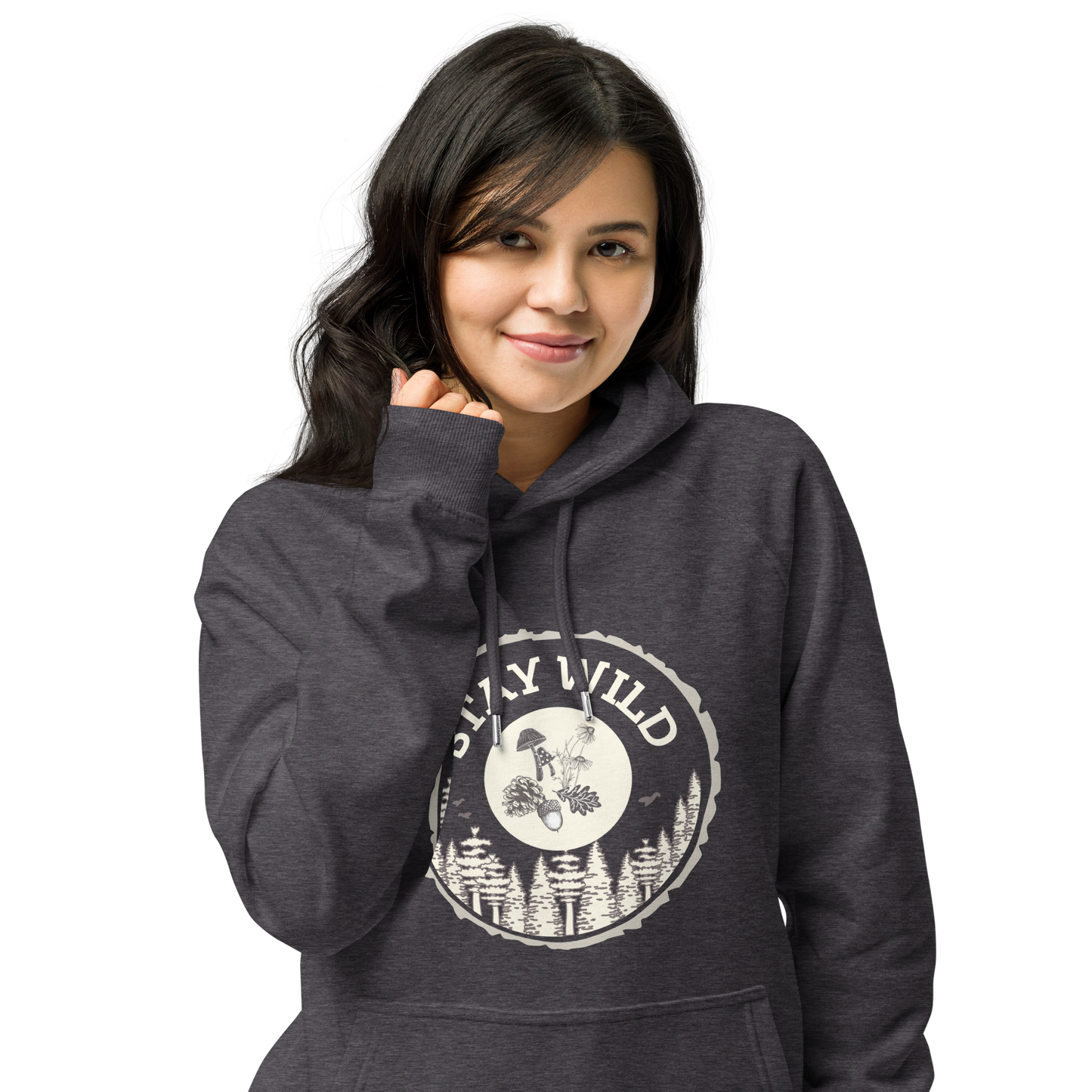 Unisex Adult Organic Cotton Hooded Sweatshirt | Stay Wild