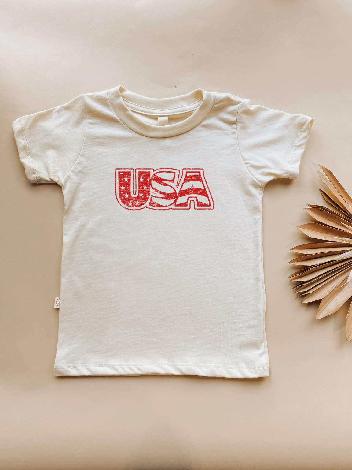 USA Organic Cotton Toddler T-Shirt – Short Sleeve, 2T–6T