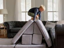 Load image into Gallery viewer, Figgy Modular Play Couch - Certified Safe Materials Made in USA
