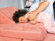Load image into Gallery viewer, Figgy Modular Play Couch - Certified Safe Materials Made in USA
