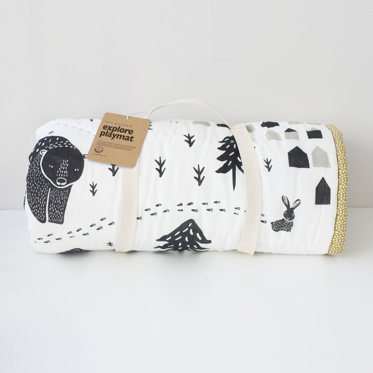 Wee Gallery Organic Cotton Reversible Playmat | Explore