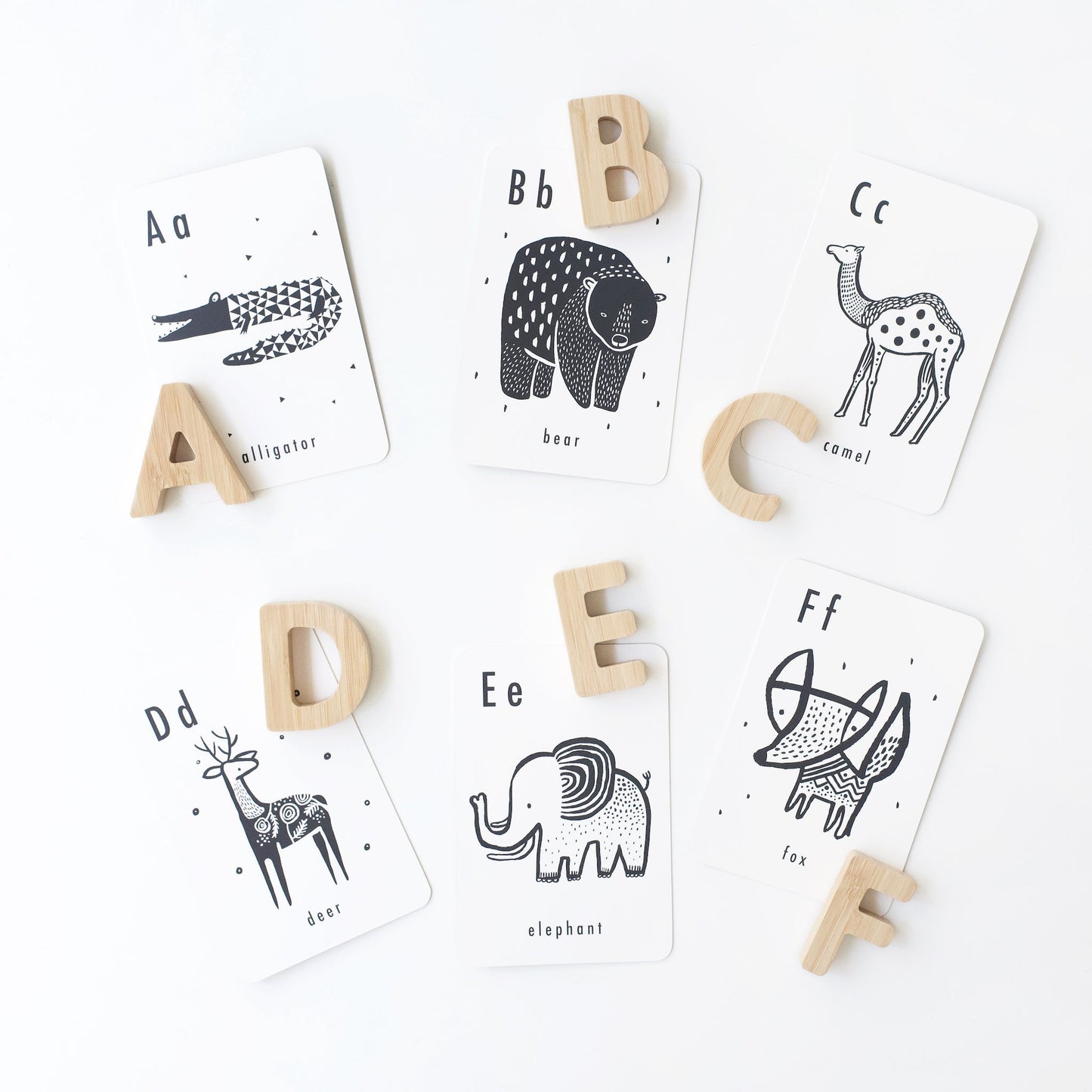 Wee Gallery Bamboo Toddler Preschooler Alphabet