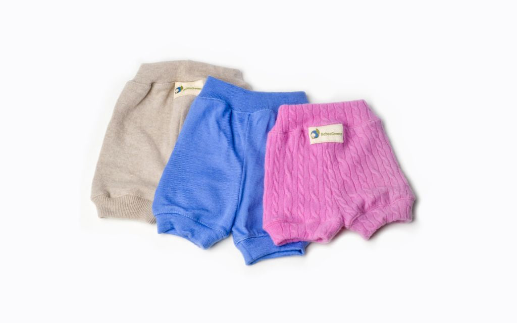 Babee Greens 100% Merino Wool Baby Diaper Cover Shorts