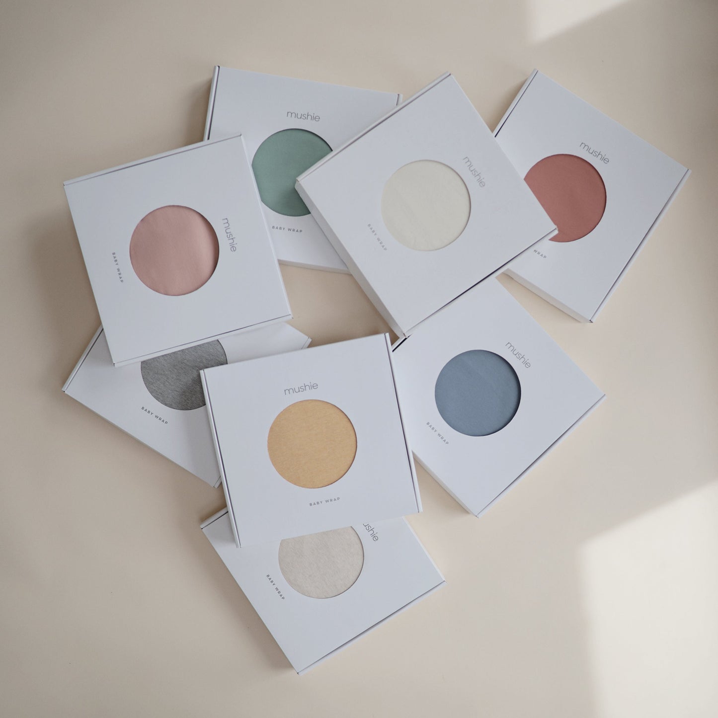 Mushie Organic Cotton Baby Wrap