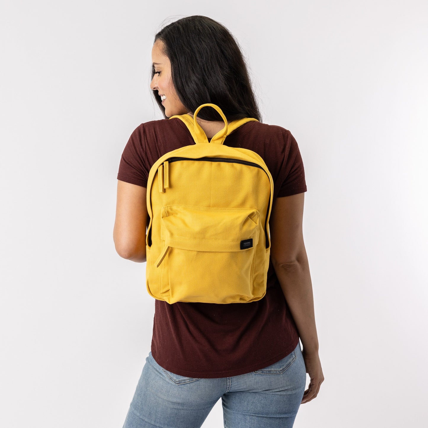 Terra Thread Zem Mini Eco-Friendly Organic Cotton Backpack