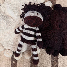Load image into Gallery viewer, Finn + Emma Wool Knit Buddy Stuffy Toy | Zachary the Zebra
