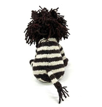 Load image into Gallery viewer, Finn + Emma Wool Knit Buddy Stuffy Toy | Zachary the Zebra
