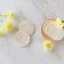 Load image into Gallery viewer, Loofah Facial Disc Pack- Exfoliating Loofah Sponge, Round Loofah Disc
