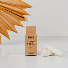 Load image into Gallery viewer, Silk Floss - Zero Waste Dental Floss, 30m, Biodegradable, Refillable
