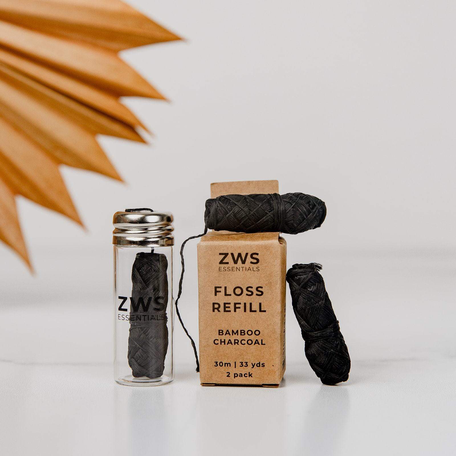 ZeroWasteStore Bamboo Charcoal Floss - Thumbnail 2