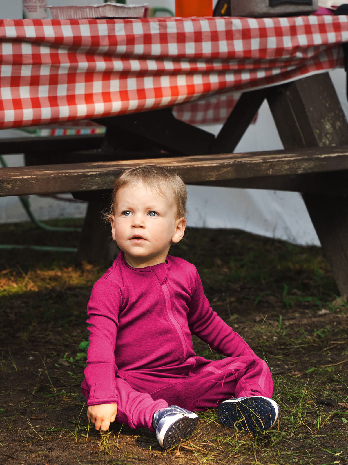 Baby Zippy – 100% Merino Wool - Midlayer