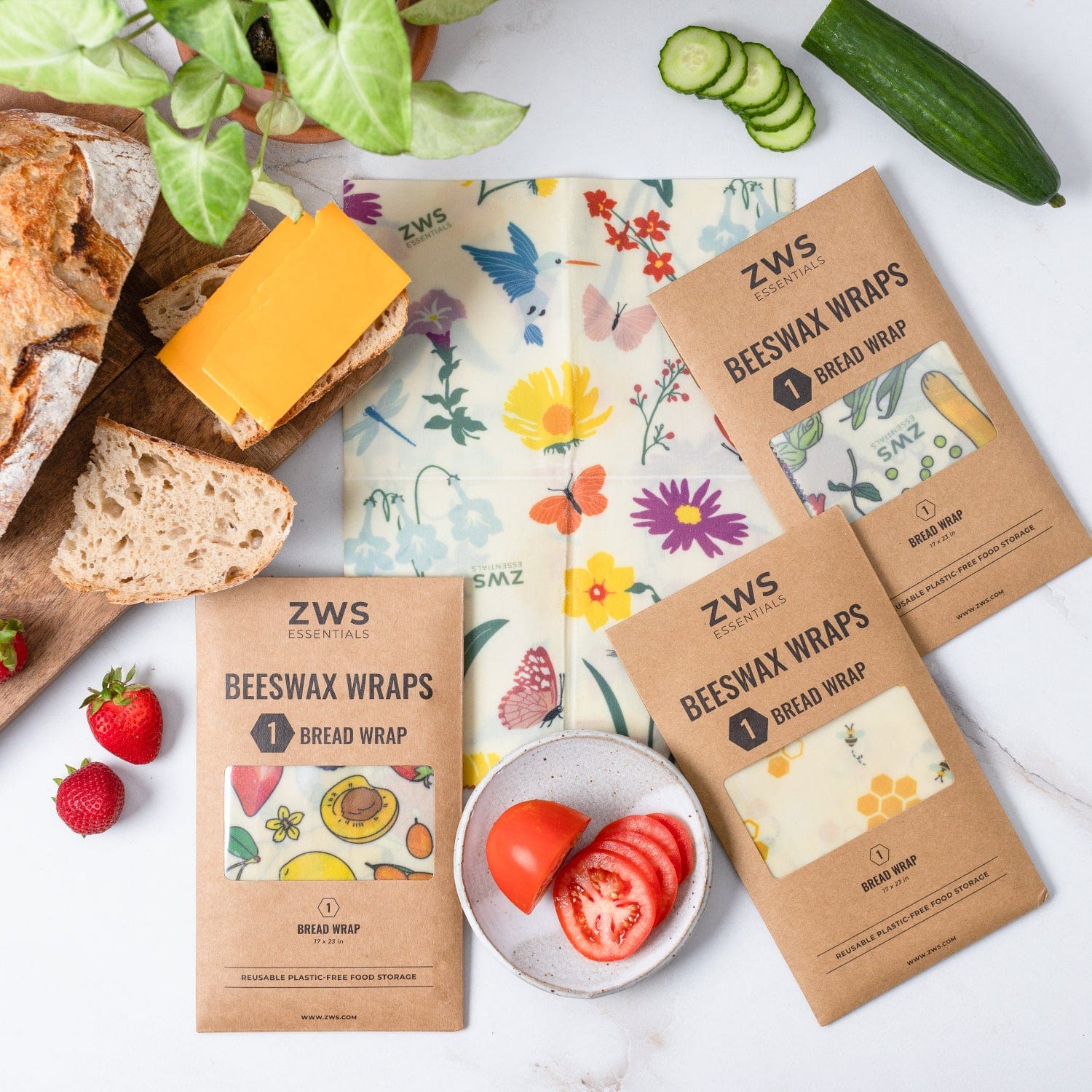 ZeroWasteStore.com Beeswax Wraps - Thumbnail 3