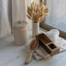 Load image into Gallery viewer, Mini Bamboo Hair Brush - Zero Waste Hair Brush, 100% Bamboo, Plastic Free, Compostable
