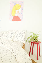 Load image into Gallery viewer, Kindred Organic Polka Dot Duvet Cover | Twin

