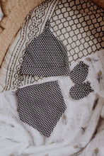 Load image into Gallery viewer, Malabar Organic Cotton Bandana Bib, Mittens, Hat Set | Greenwich
