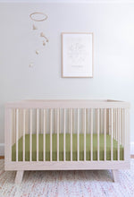 Load image into Gallery viewer, Kindred Organic Solid Color Crib Sheet

