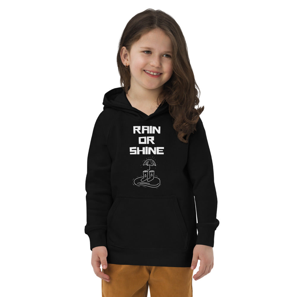 Rain or Shine Kids' Organic Hoodie