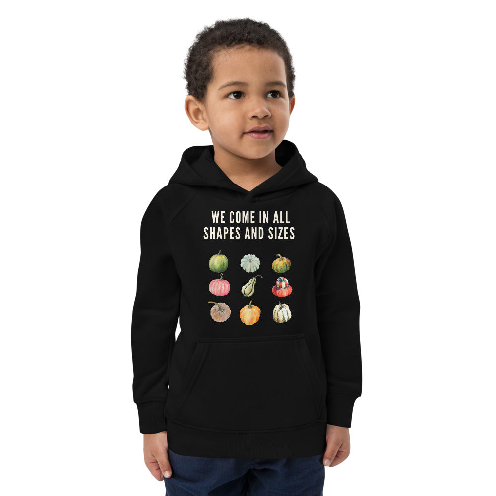 Eco-Friendly Organic Cotton Kids’ Hoodie – Fall Pumpkins Design | Soft & Comfy