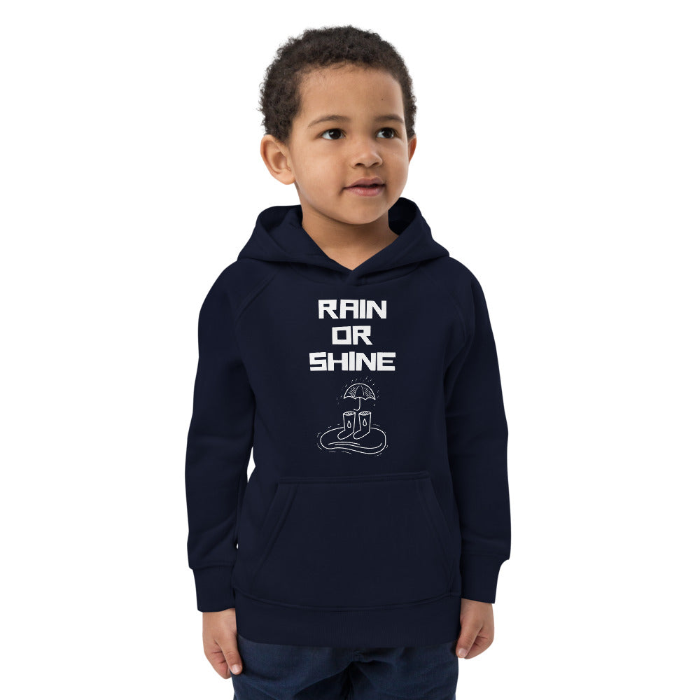 Rain or Shine Kids' Organic Hoodie