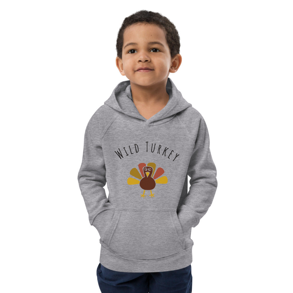 Wild Turkey Organic Kids Hoodie