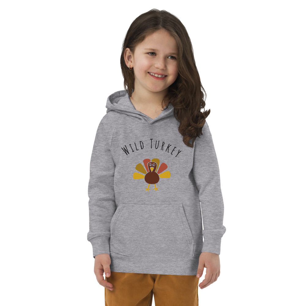 Wild Turkey Organic Kids Hoodie